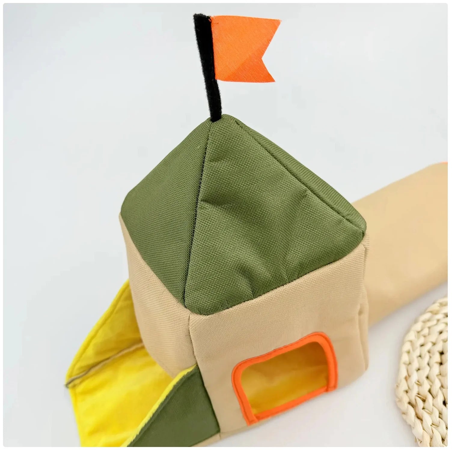 Tunnel a castello per animali – Ideale per porcellini d’India e piccoli roditori