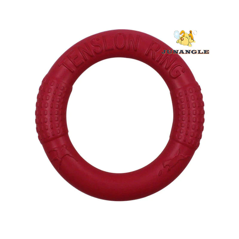 Disco volante EVA 18 cm per cani – Anello da addestramento resistente e galleggiante