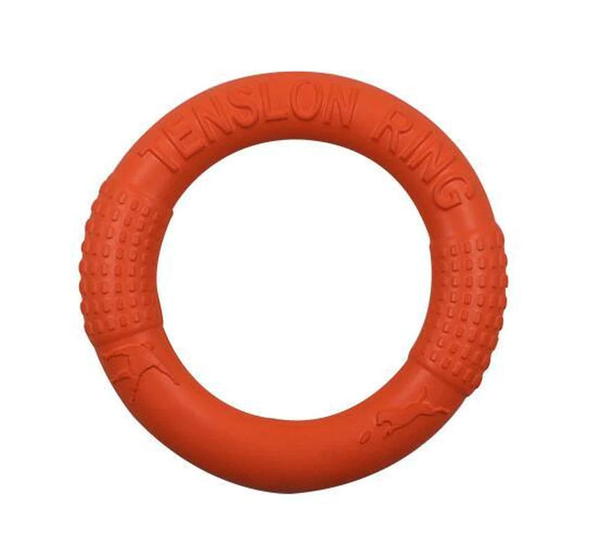 Disco volante EVA 18 cm per cani – Anello da addestramento resistente e galleggiante