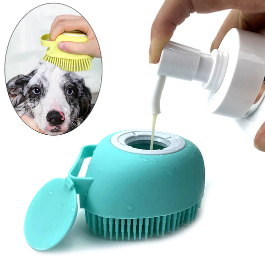 Guanto in silicone morbido per bagno e massaggio – Spazzola sicura per cani e gatti
