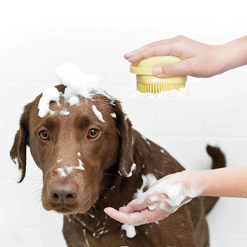 Guanto in silicone morbido per bagno e massaggio – Spazzola sicura per cani e gatti