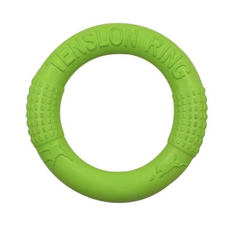 Disco volante EVA 18 cm per cani – Anello da addestramento resistente e galleggiante